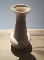 White glazed vase by Zsolnay