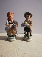 Capodimonte Baroque Pair (glaze-free, rarer)