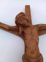 Jézus Krisztus régi fa feszület