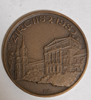 Zirc 1182-1982 bronze commemorative medal (56)