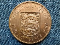 Jersey ii. Elizabeth 2 new pennies 1980 (id54523)