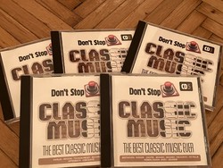 Klasszikus zene válogatás 5 CD egybe - Don't Stop Classic Music The Best Classic Music Ever