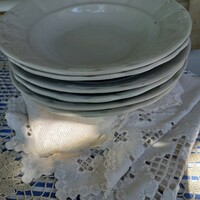 6 old marked Zsolnay deep plates