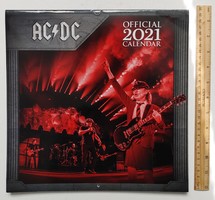 AC/DC - 2021-es hivatalos falinaptár - Official Calendar