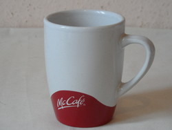 Mc Café porcelán csésze, bögre ( bordó )