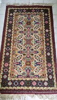 Hand-knotted Iranian rug from the early 1970s.