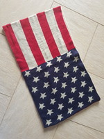 FOR US Amerikai zászló mintás unisex sál, körsál, kötött