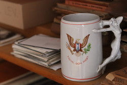 Military American Commemorative Jar