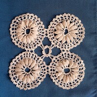 Crocheted lace spreader