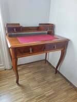 Antique desk with superstructure