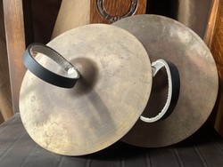 Antique copper cymbals