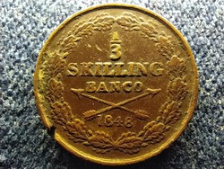 Svédország I. Oszkár (1844-1859) 1/3 skilling banco 1848 (id62736)