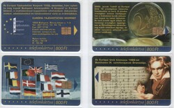 Hungarian phone card 1133 2003 eu 50,000-50,000 pieces