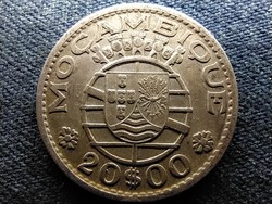 Mozambique .720 Silver 20 escudos 1960 (id65369)