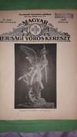 Antique 1944. June Hungarian Youth Red Cross - school monthly newspaper according to the pictures