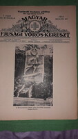 Antique 1942. March Hungarian youth Red Cross school monthly newspaper according to the pictures