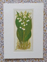 Unicef postcard greeting card greeting card with pure lily of the valley