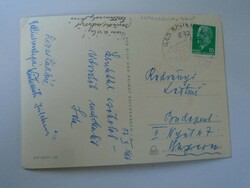 H41.2 Sent to Lászlón Radványi - Lászlón Jenő zatureczky, 1966 in Bad Schandau