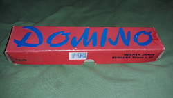 Retro Hungarian small-scale domino game with its box in good condition according to the pictures