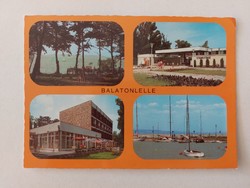 Old postcard Balatonlelle photo postcard 1979