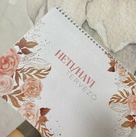 Weekly/monthly planner booklet