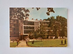 Old postcard Balaton photo postcard Siofok Sunlight Hostel 1966