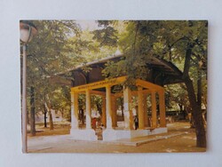 Régi képeslap Balatonfüred fotó levelezőlap 1985 Kossuth Lajos forrás