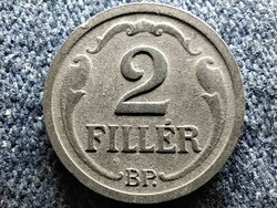 Háború alatti (1940-1944) 2 fillér 1944 BP (id58059)