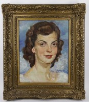 István Boldizsár (1897-1984): portrait of major Ida (né dezsőn Keller)
