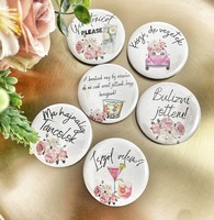Funny badges for weddings