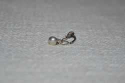 Classic smaller size silver lens earrings