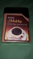 Régi 1970-s évek EXTRA MOKKA  - plasztik kávé doboz 100 g - ZAMAT KÁVÉ KEKSZGYÁR a képek szerint