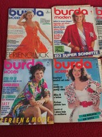 Burda magazin, 8 db, német nyelvű
