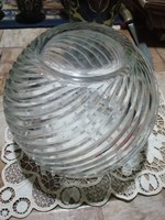 Art deco sphere vase in perfect condition, heavy