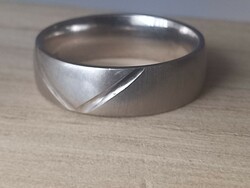 Női karika ezüst gyűrű