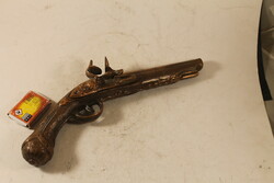 Bronzed medieval pistol replica 299