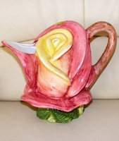 Bassano rose-shaped jug, spout