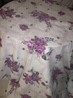 Csodaszép vintage stílusú lila rózsás paplanhuzat