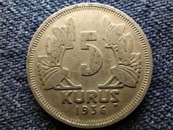Turkey 5 kurus 1936 (id78366)
