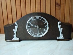 Antik Mauthe kandalló óra teljesen  restaurált