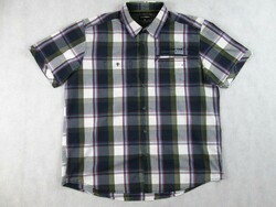 Original Charles Vögele (3xl) elegant checkered short-sleeved men's shirt