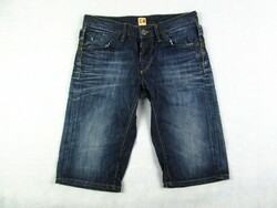 Original hugo boss (w31) men's distressed denim shorts / knee breeches