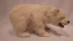 Old lifelike polar bear