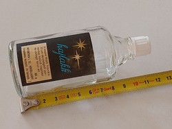 Régi Hajlakk retro címkés palack fodrász kellék Metakémia I.Sz. Kner