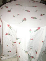 Beautiful vintage rosy bedding set