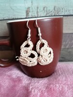Boat lace earrings