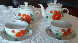 5063 - Nagyon szép orosz, ukrán teás készlet