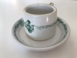 Zsolnay mocha cup from the set of the Lillafüred palace hotel, 1930s