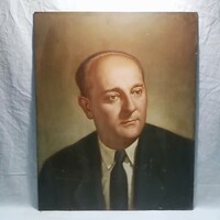 Rovátkay jelzéssel férfi portré festmény