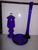 Bonbonnier - 3 pieces! - Vase - 60 cm - marked - !! - Bonbonier - 2 liters - handmade - perfect